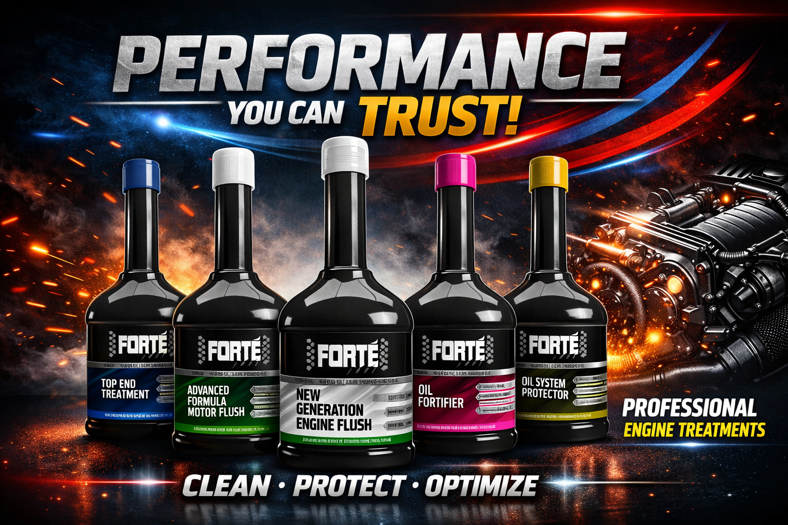 Forté Engine Treatments Plymouth | Colebrook CSC Transporters