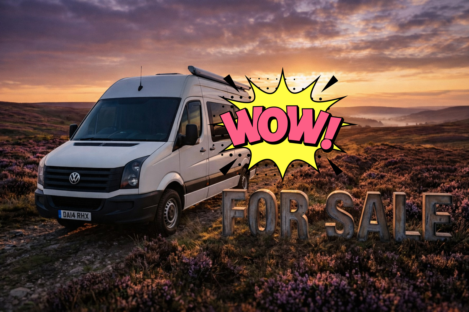 2014 VW Crafter Campervan for Sale Plymouth | Off Grid Camper