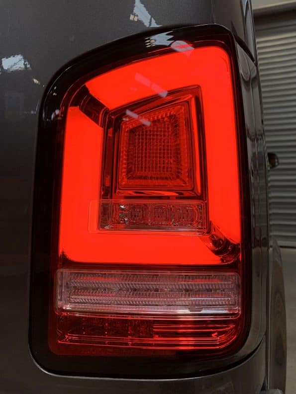 Rear Lights – Red – Sequential Indicator – LED – RHD-VW Transporter T5.1 (2010 – 2015)