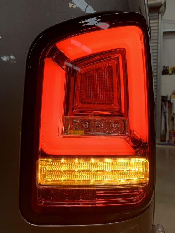 Rear Lights – Red – Sequential Indicator – LED – RHD-VW Transporter T5.1 (2010 – 2015)