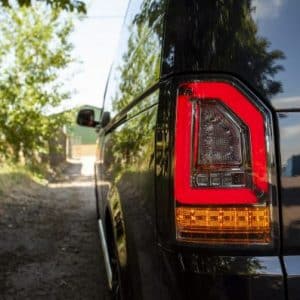 Rear Lights Black Smoke  Sequential Indicator – LED – RHD – Tailgate – T6