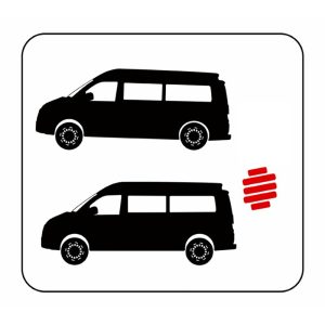 Eibach – Rear Lift Balancing Springs – VW Transporter T5-T6.1 (2003 – 2024)