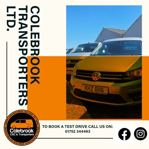 Used VW Vans for Sale Plymouth | VW Transporters & Caddy Vans – Colebrook