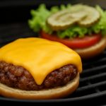 Classic Homemade Beef Burger for Camping
