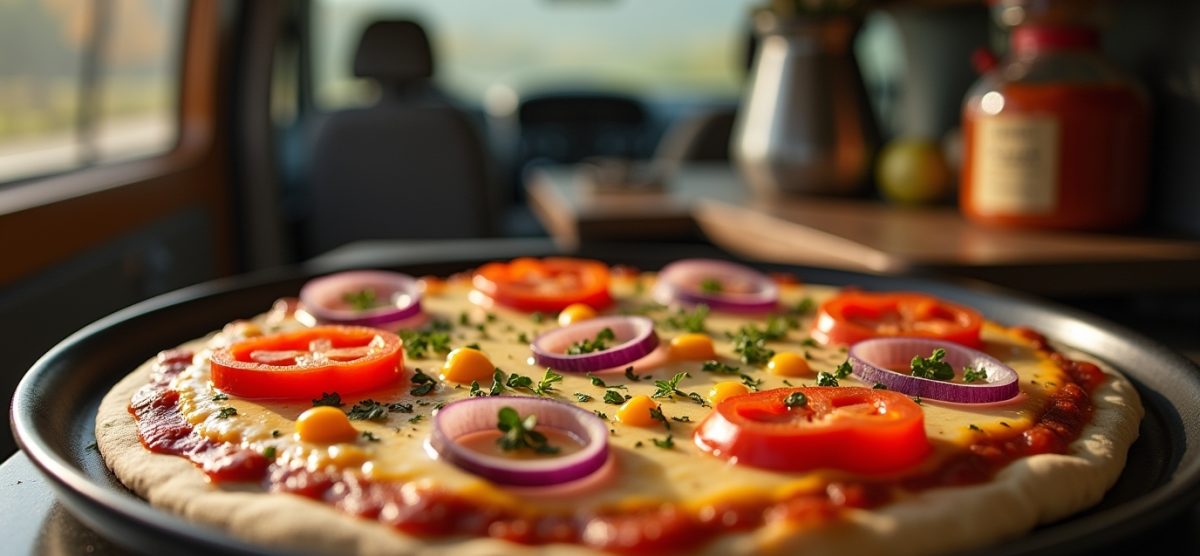 How to Make a Vegetarian Pizza in a RidgeMonkey Sandwich Toaster