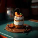 Greek Yogurt & Grilled Peach Parfait (for Vegetarians)
